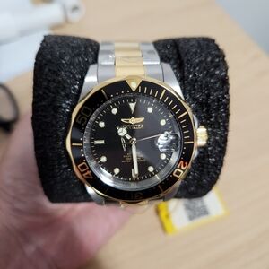 Invicta Pro Diver Automatic Two-Tone Watch with Black Dial (Model: 8927)